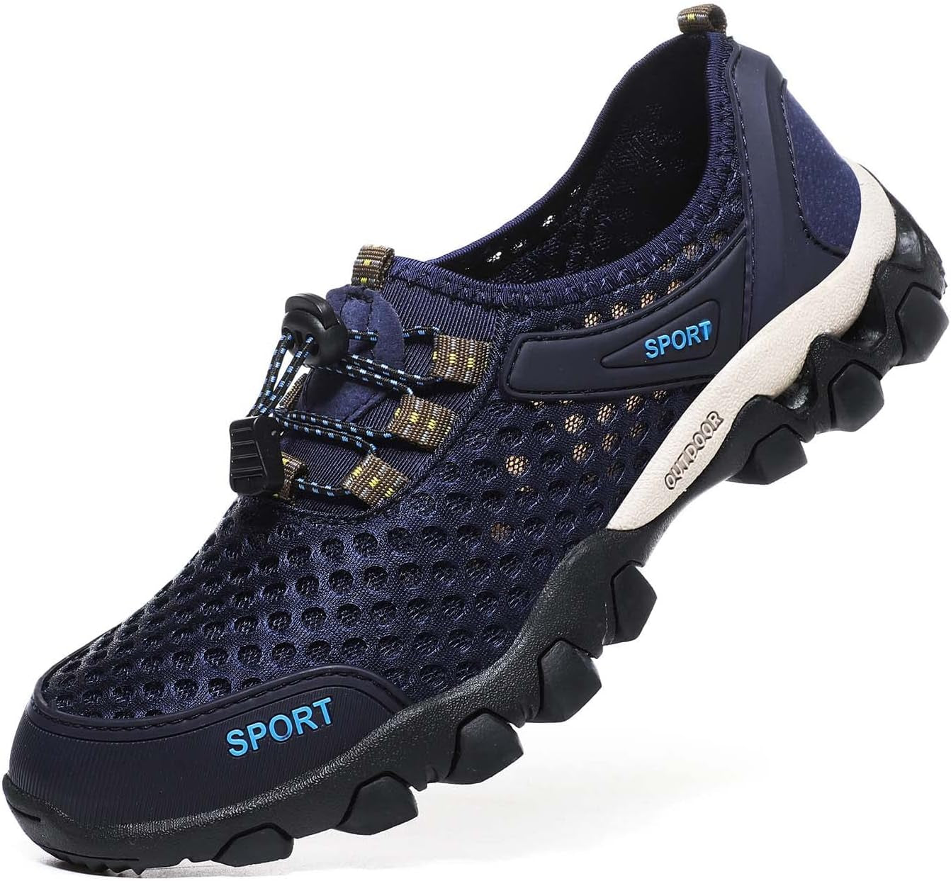 Water Shoes Men Hiking Sneakers Quick Drying Aqua Shoes Non Slip Diving Shoes for Beach Swim Surf